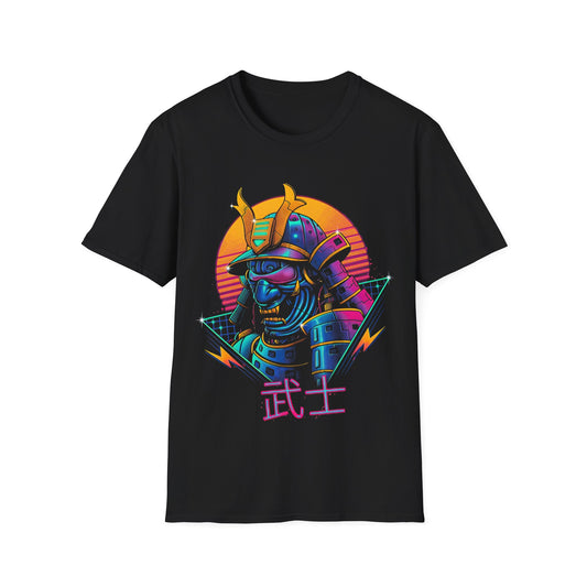 80's Retro Samurai Unisex Softstyle T-Shirt