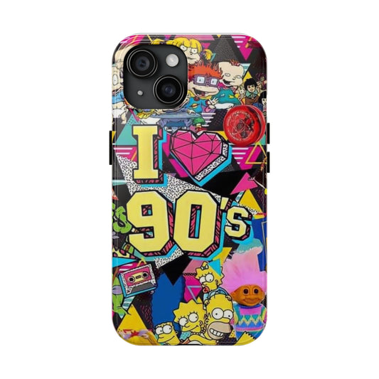 I Love The 90's Tough Phone Cases