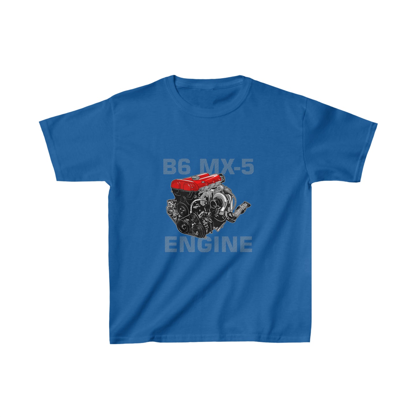 B6 MX-5 Engine Graphic Kids Heavy Cotton™ Tee