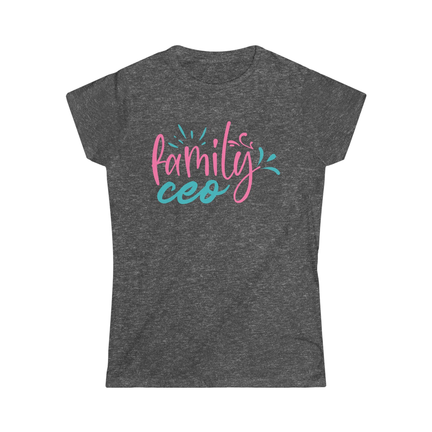 "Family CEO" Women's Softstyle Tee