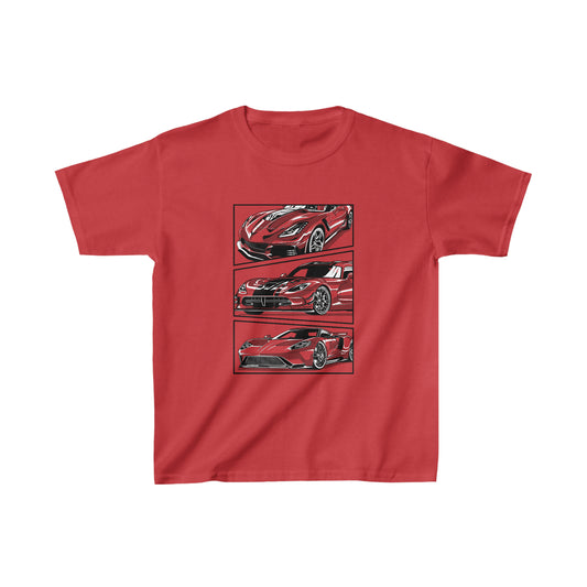 Vette,Viper,Ferrari Graphic Kids Heavy Cotton™ Tee